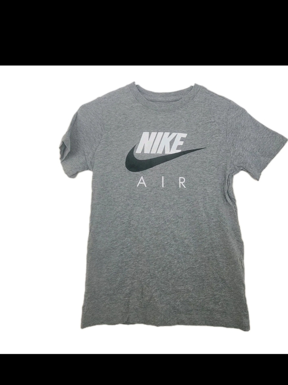 Nike "The Nike Tee" Boys Youth Medium M Gray Short Sleeve Athletic Shirt